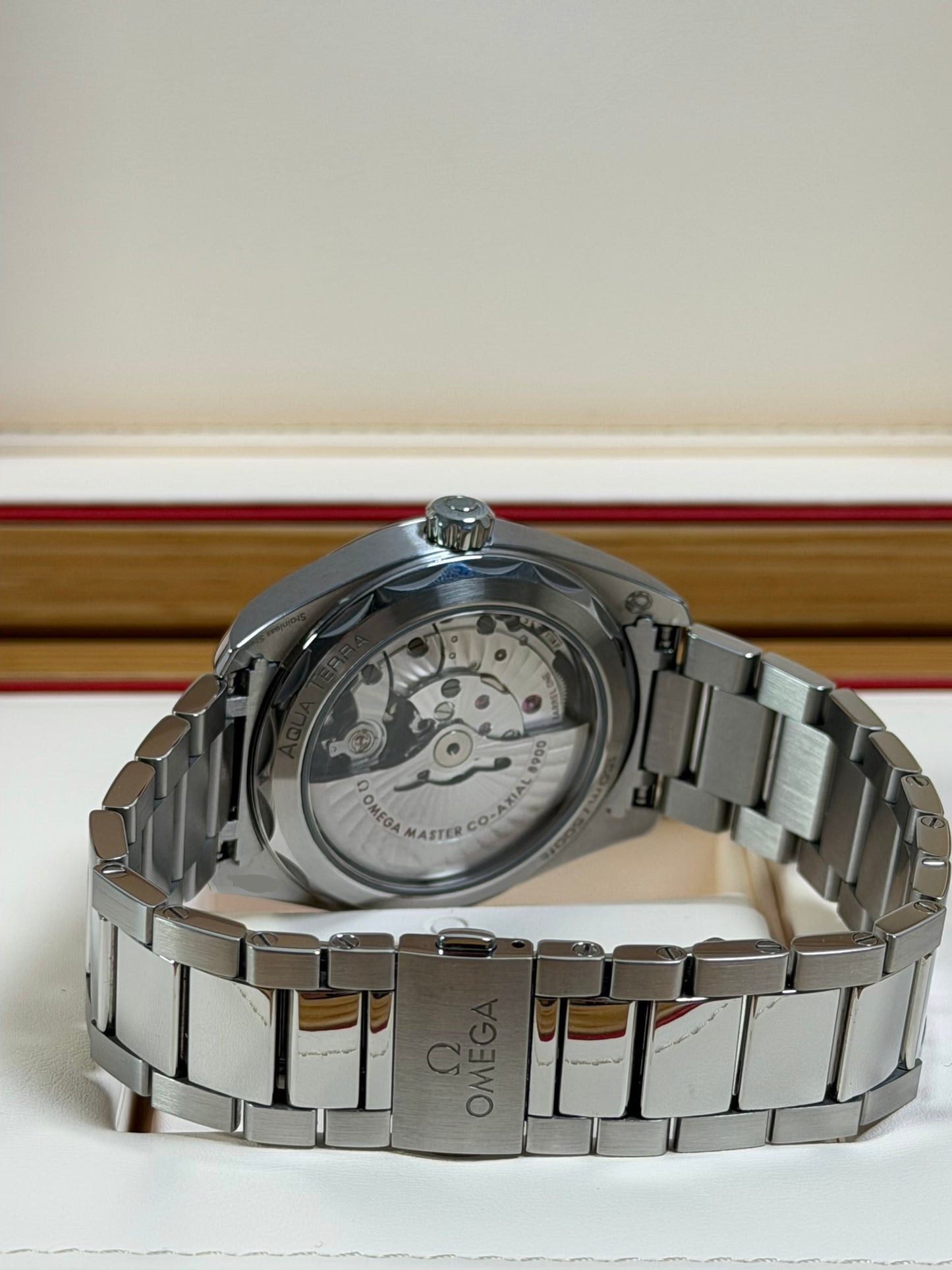 Omega Seamaster Aqua Terra Blau / 2024 / Full Set / Top Zustand