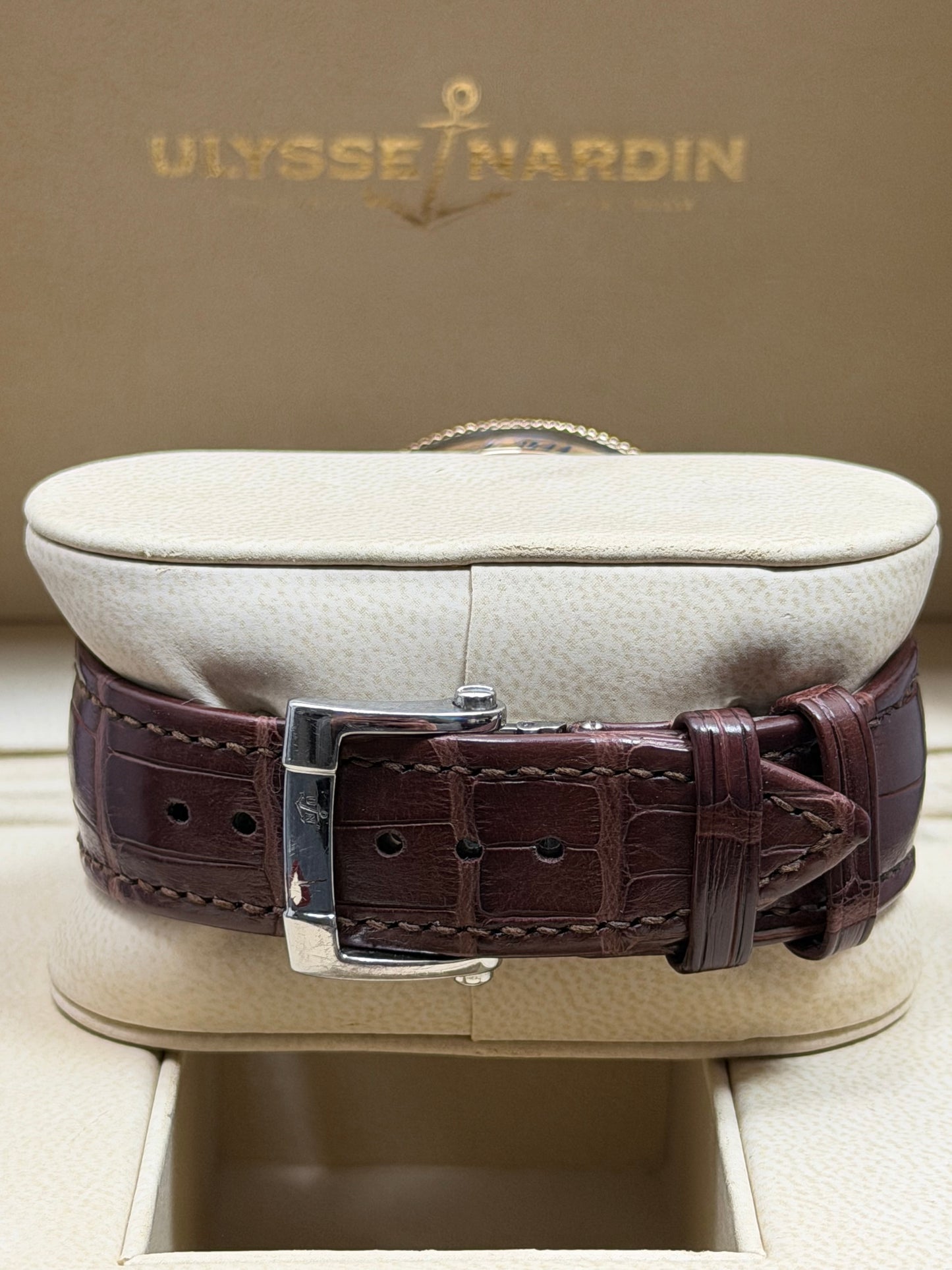 Ulysse Nardin Marine Chronometer Braun / 2012 / Full Set / Top Zustand