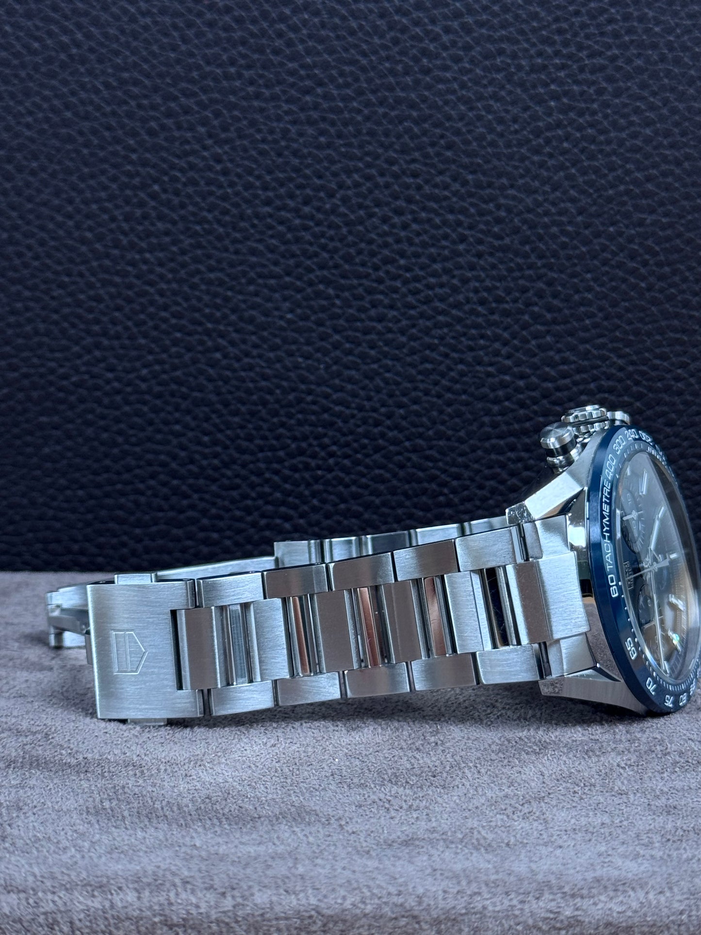 TAG HEUER Carrera Chronograph 44mm Blau / 2022 / Full Set / Top Zustand