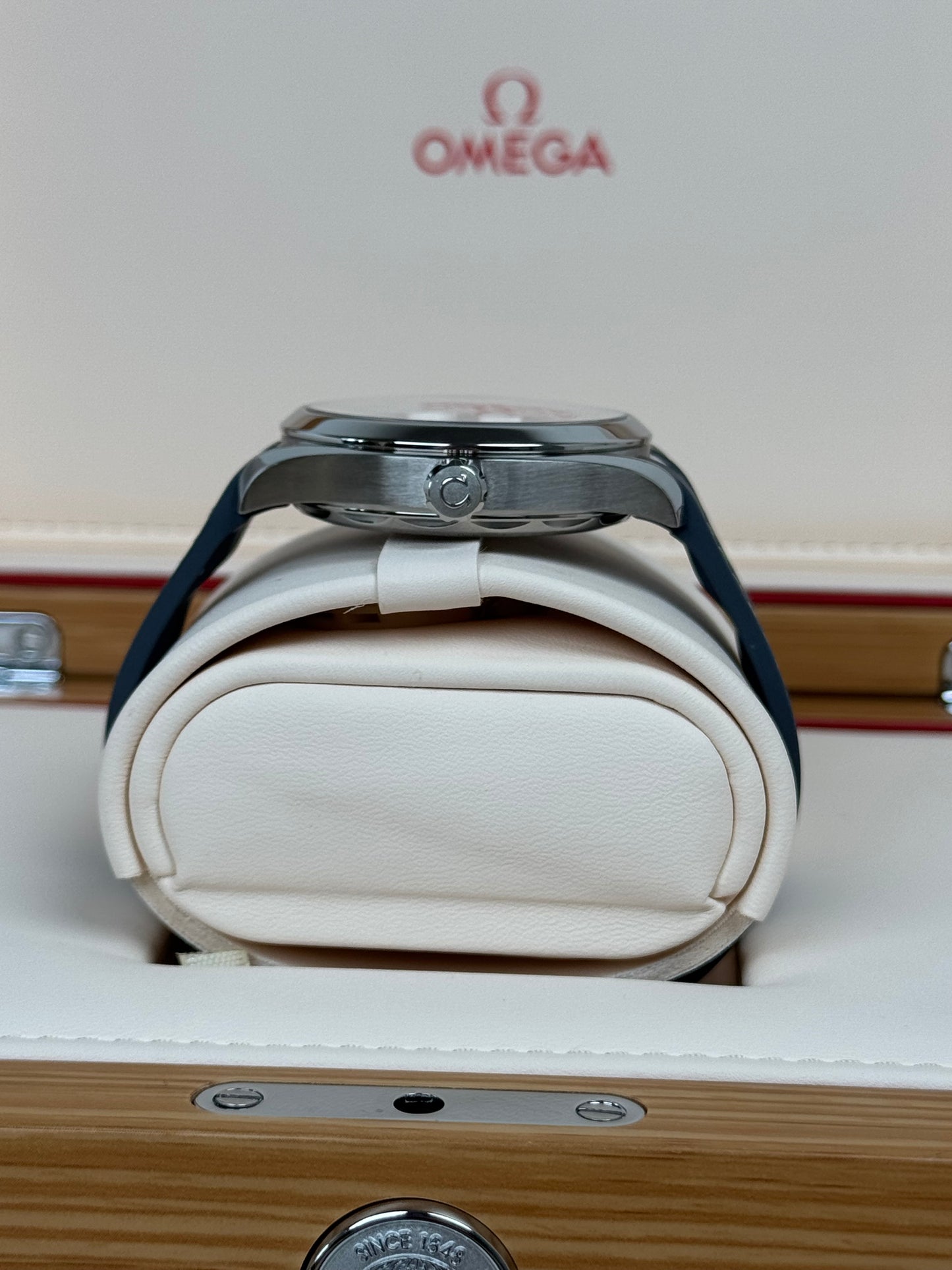 Omega Seamaster Aqua Terra 150 M Blau / 2024 / Full Set / Top Zustand