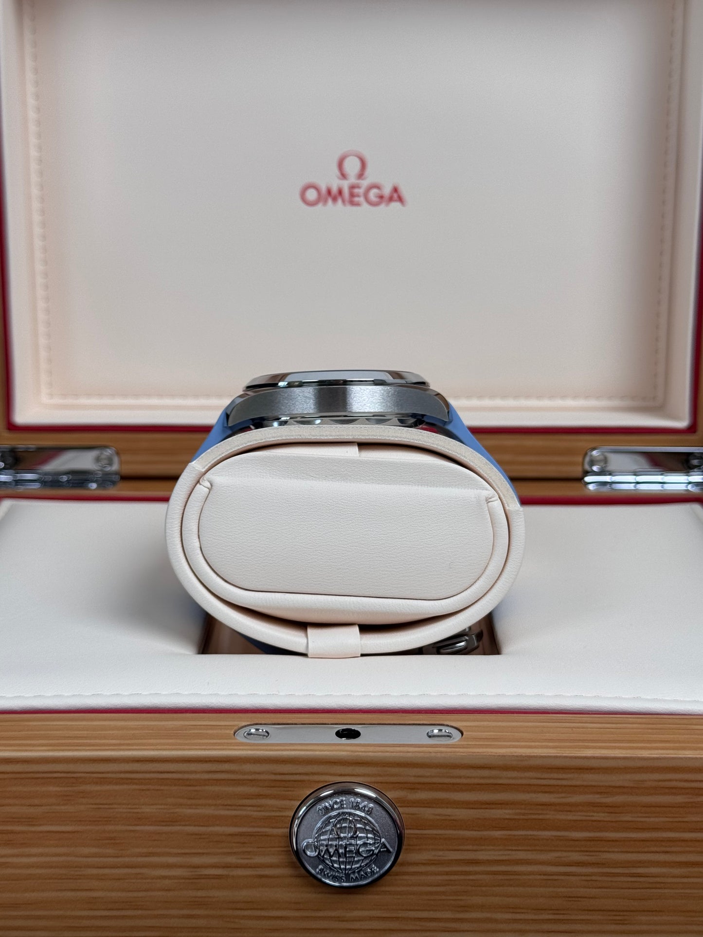 Omega Seamaster Aqua Terra 150 M Summer Blue / 2025 / Full Set / Neuwertig