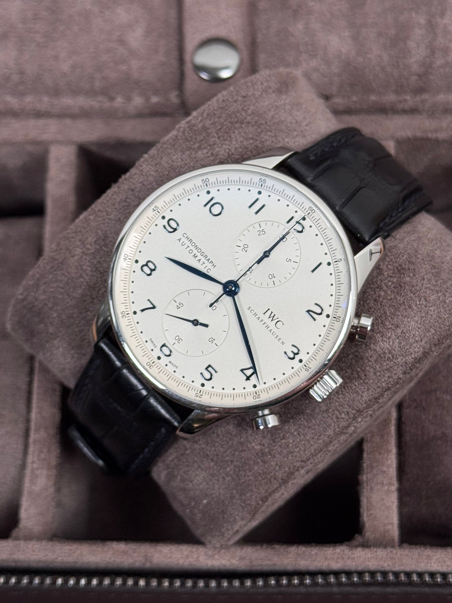 IWC Portugieser Chronograph IW371446 / 2012 / Full Set / Top Zustand