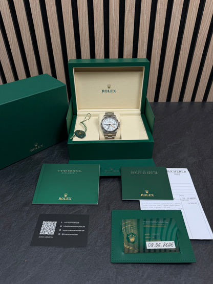 Rolex Explorer II Polar 226570 / 2026 / Full Set / Neuwertig