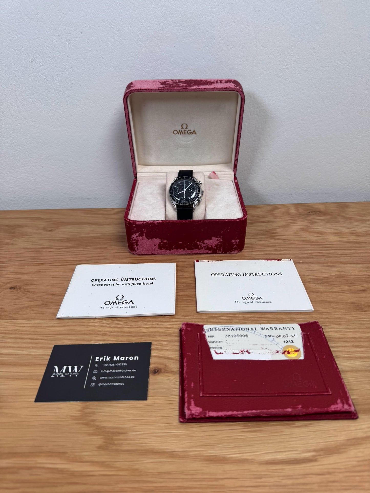 Omega Speedmaster Reduced / 2001 / Full Set / Sehr gut
