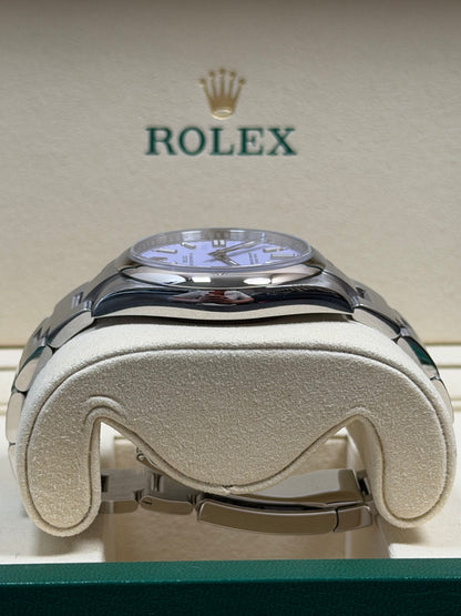 Rolex Oyster Perpetual 41 Lavender 134300 / 2025 / Full Set / Sehr gut