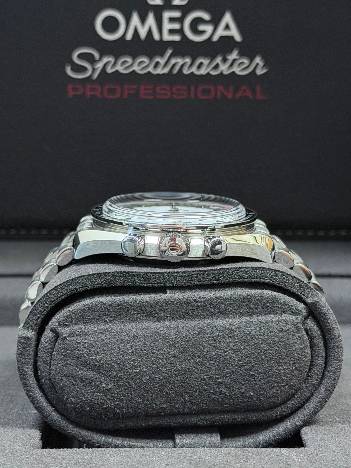 Omega Speedmaster Moonwatch Weiß / 2024 / Full Set / Neuwertig