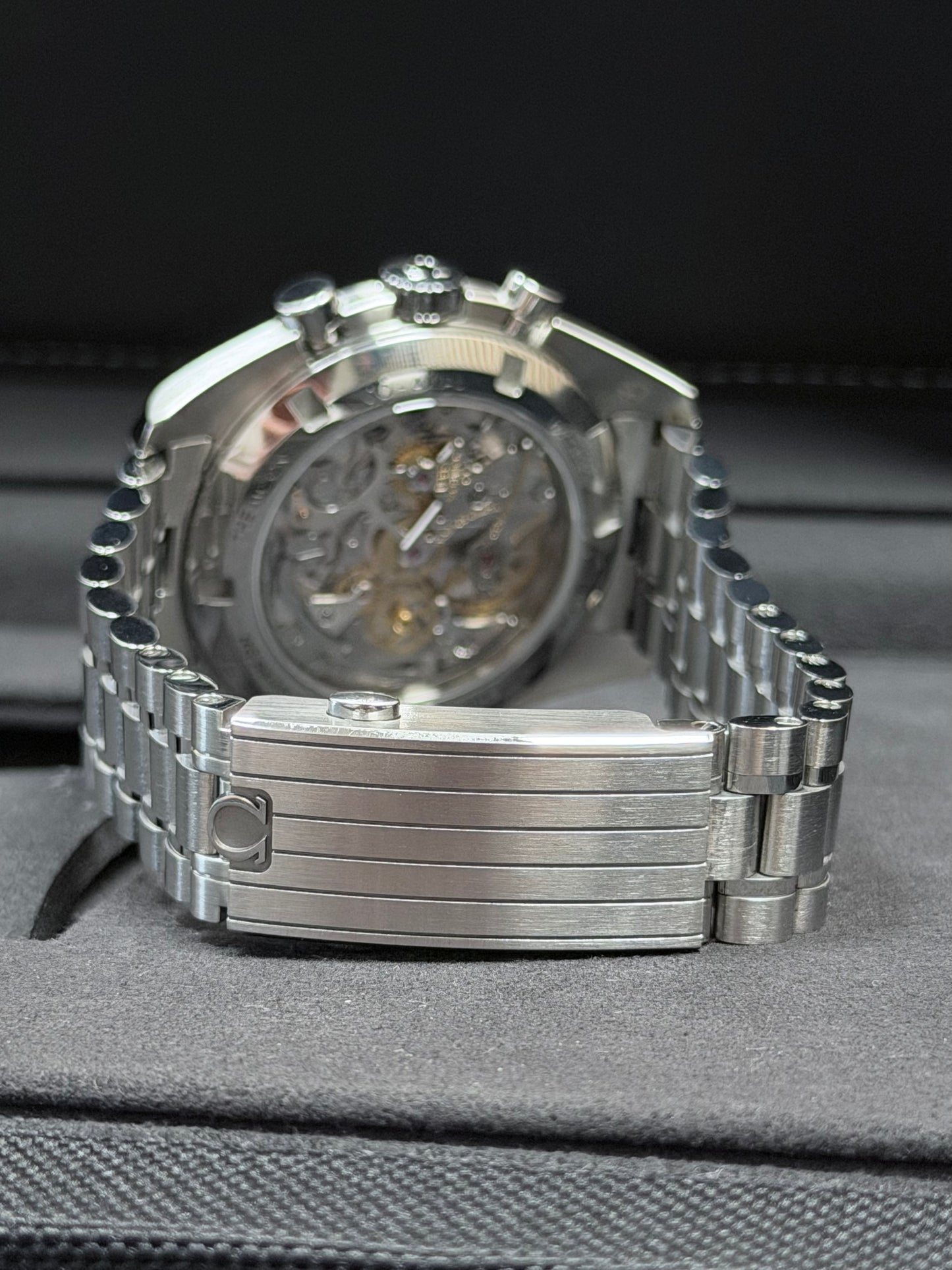 Omega Speedmaster Moonwatch Weiß / 2024 / Full Set / Neuwertig
