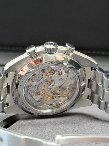 Omega Speedmaster Moonwatch Weiß / 2024 / Full Set / Neuwertig