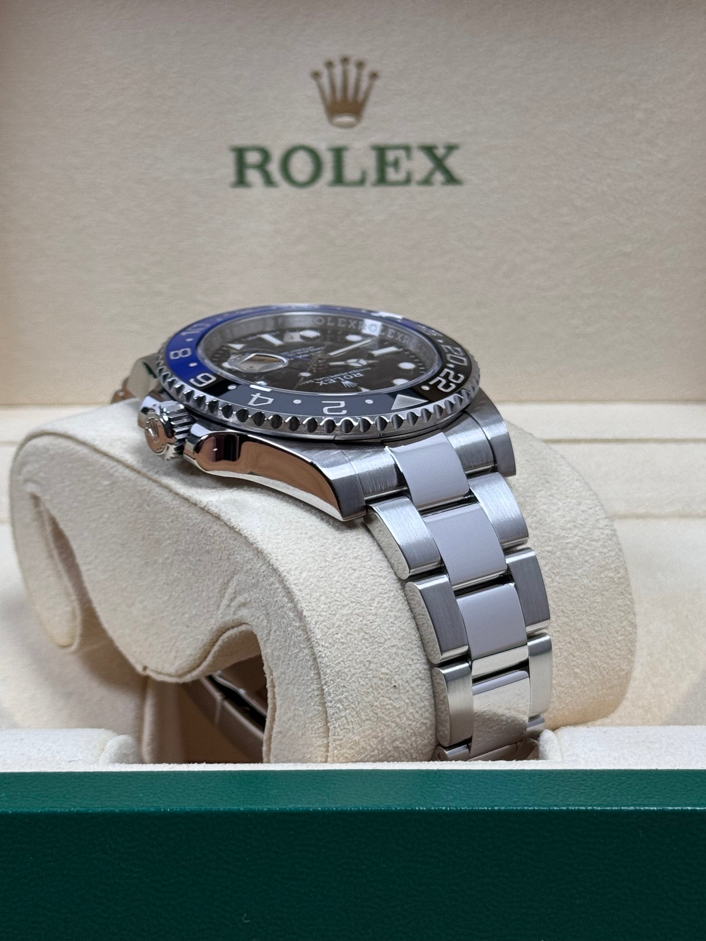 Rolex GMT Master 2 "Batman" 116710BLNR / 2017 / Full Set / Neuwertig