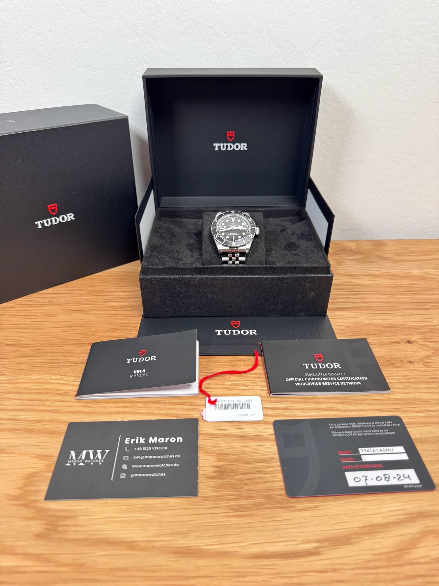 Tudor Black Bay 41 Monochrome / 2024 / Full Set / Neuwertig