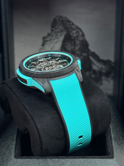 Norqain Wild One Skeleton 42mm Turquoise / 2025 / Full Set / Ungetragen