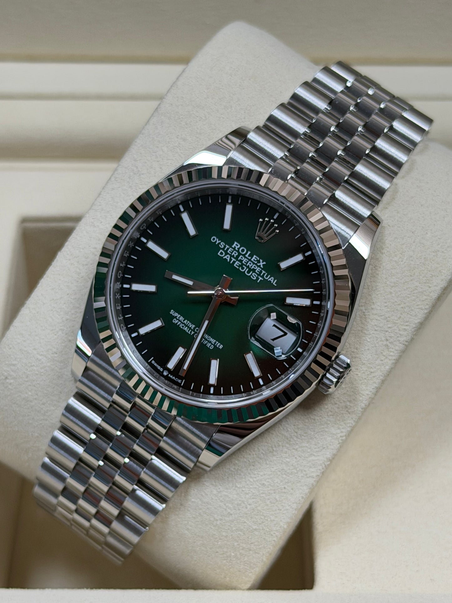 Rolex Datejust 36 126234 Ombré / 2026 / Full Set / Ungetragen