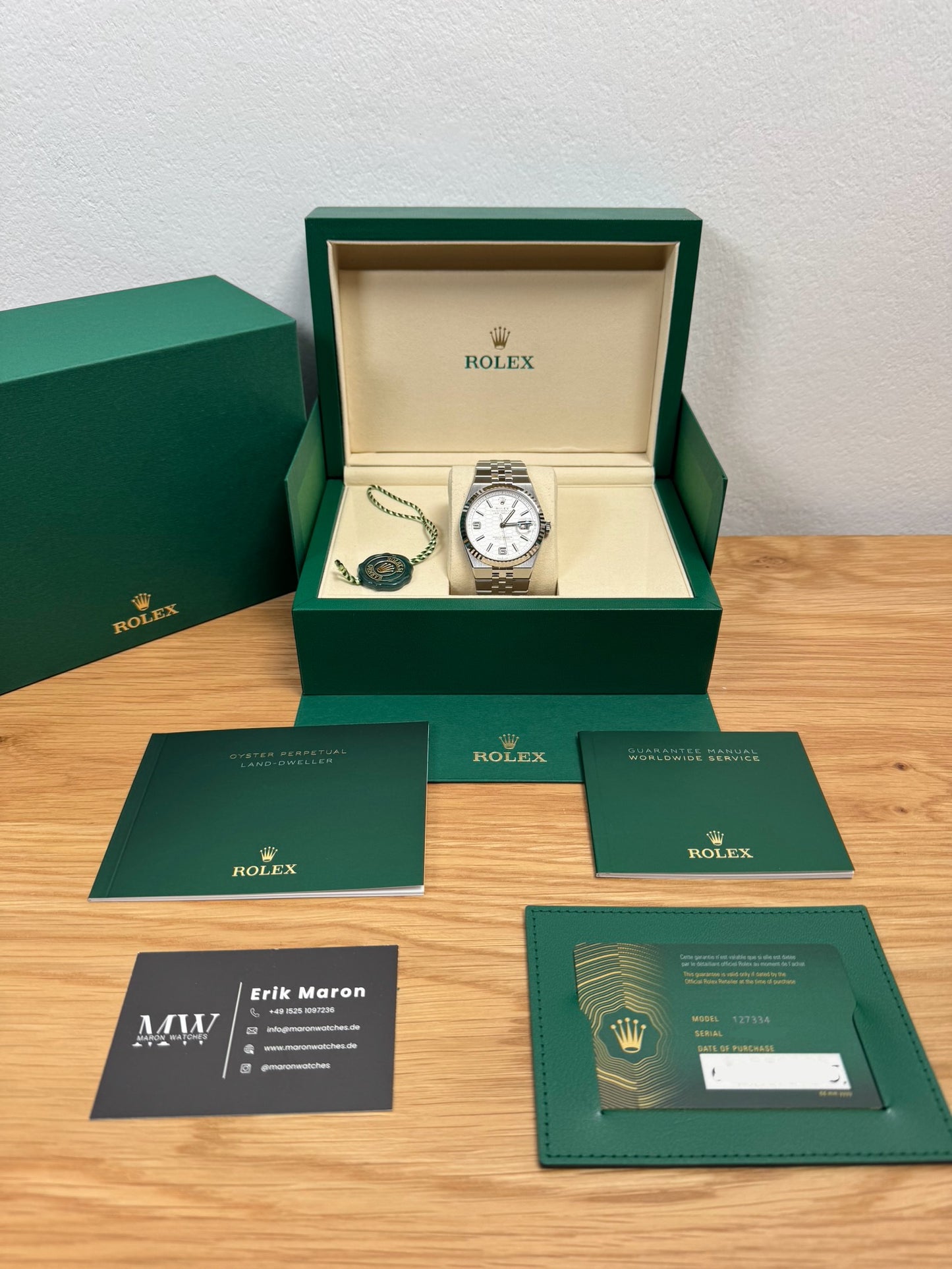 Rolex Land Dweller 40 127334 / 2025 / Full Set / Ungetragen