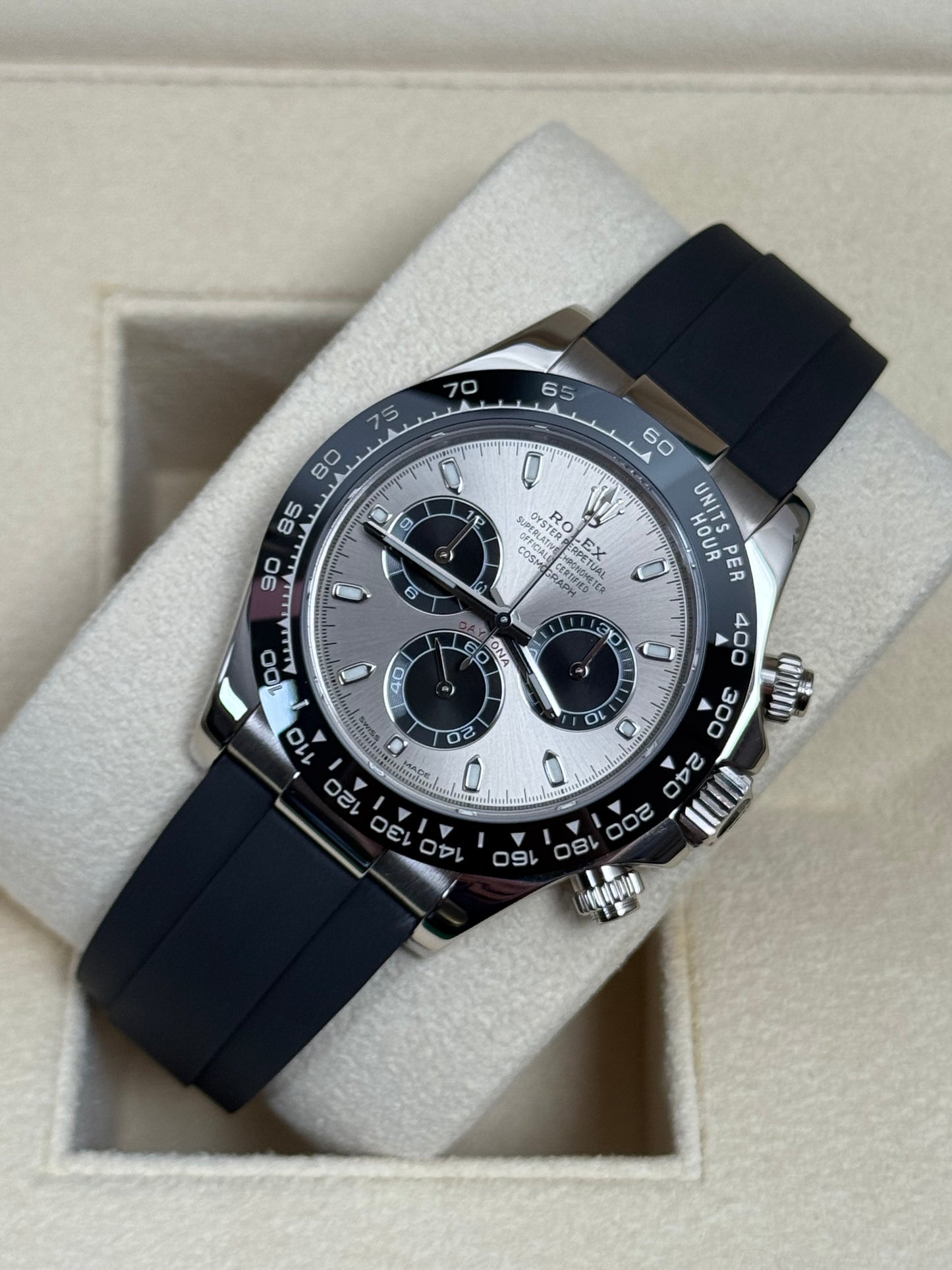 Rolex Daytona Weißgold "Ghost" 116519LN / Box & Uhr / Neuwertig