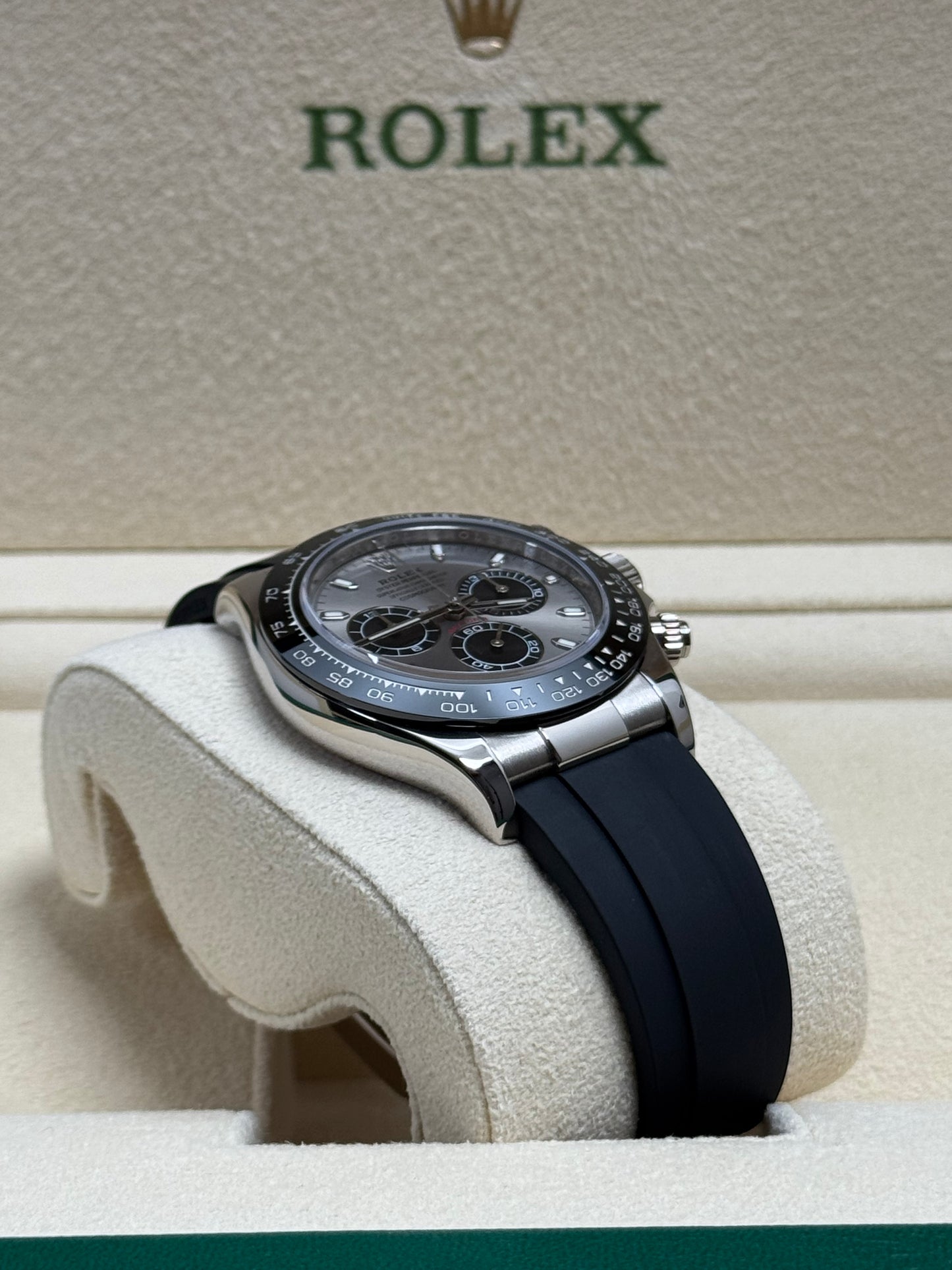 Rolex Daytona Weißgold "Ghost" 116519LN / Box & Uhr / Neuwertig