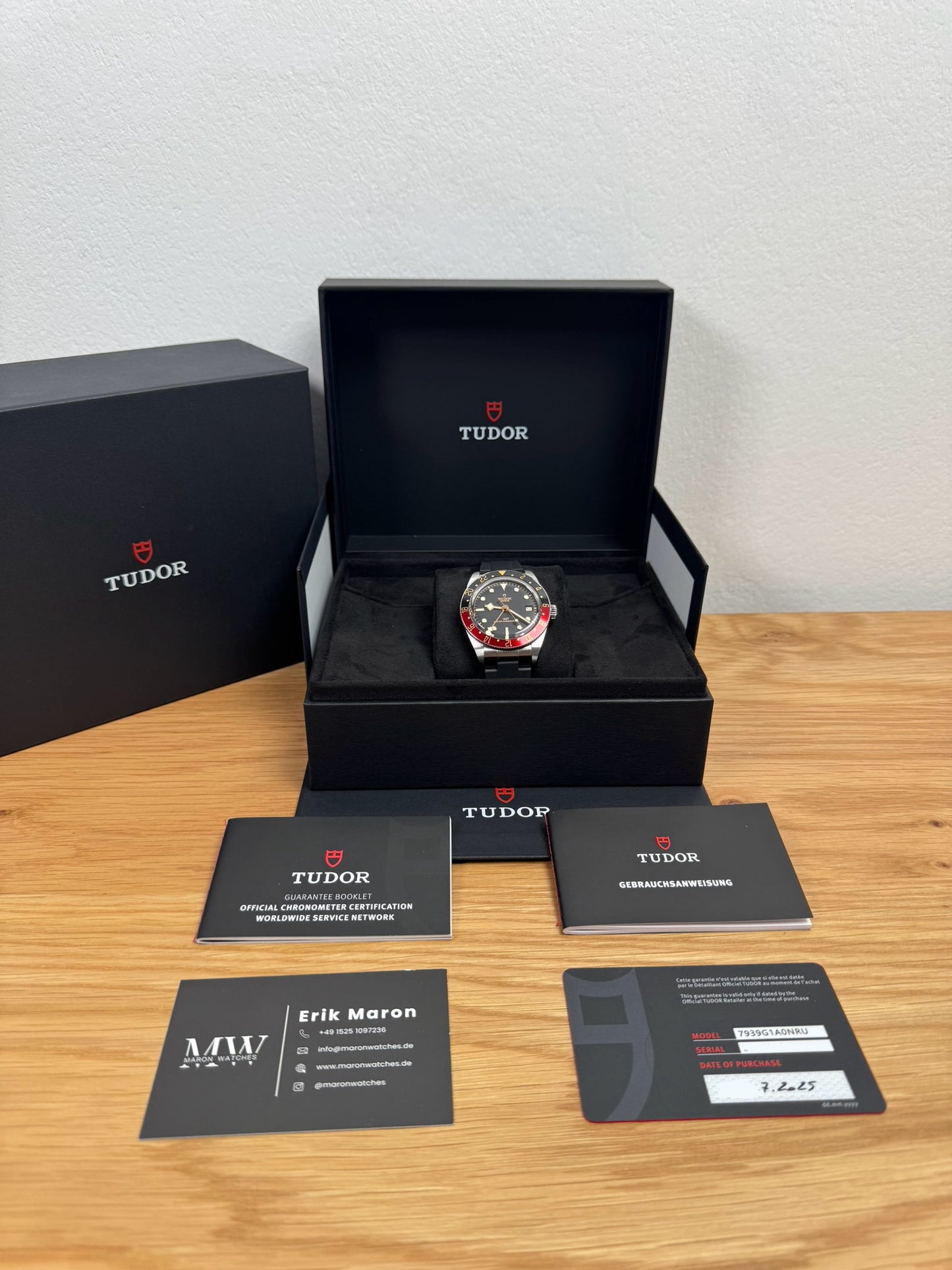 Tudor Black Bay 58 GMT / 2025 / Full Set / Top Zustand
