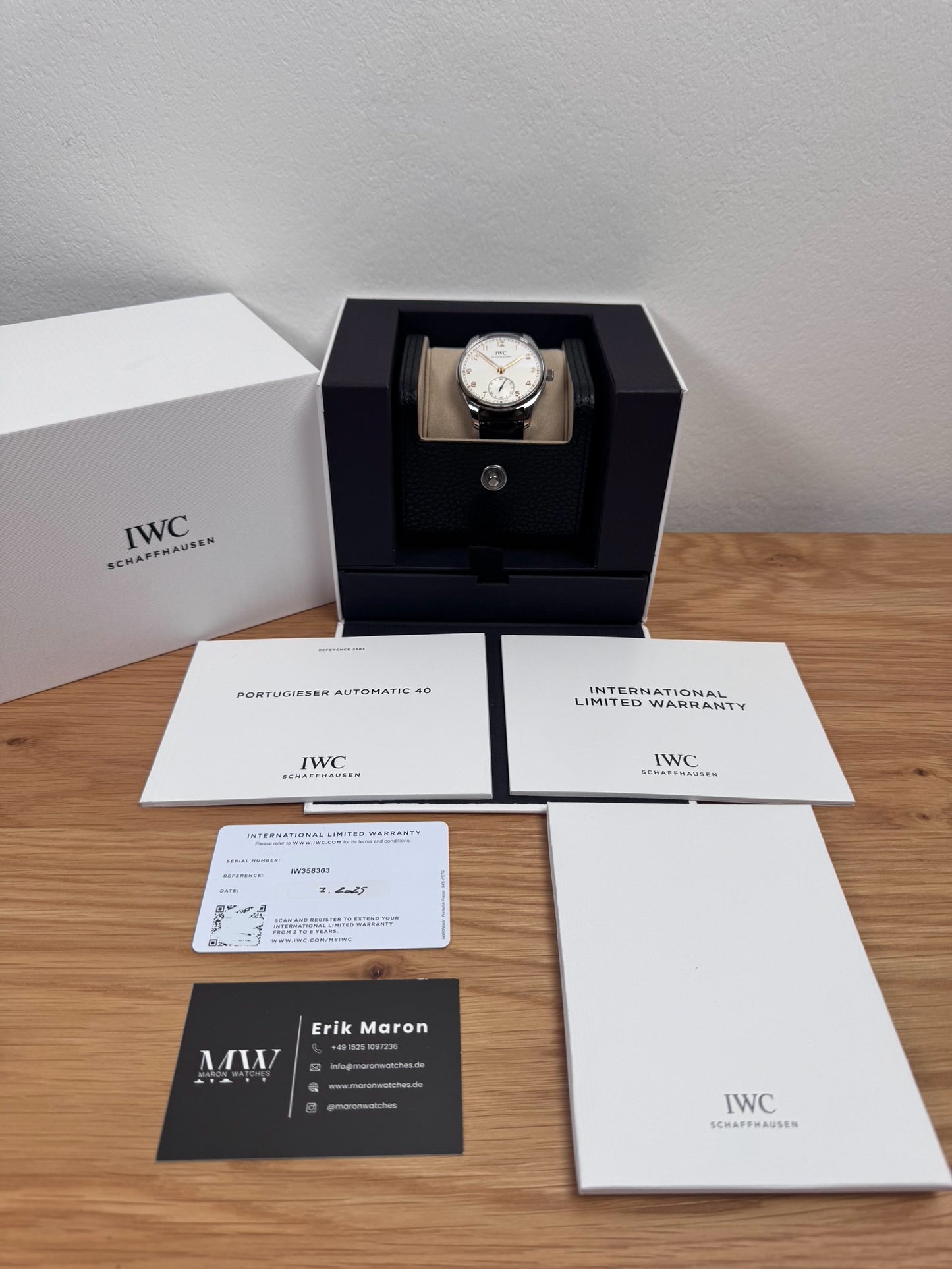 IWC Portugieser Automatic 40 / 2025 / Full Set / Ungetragen