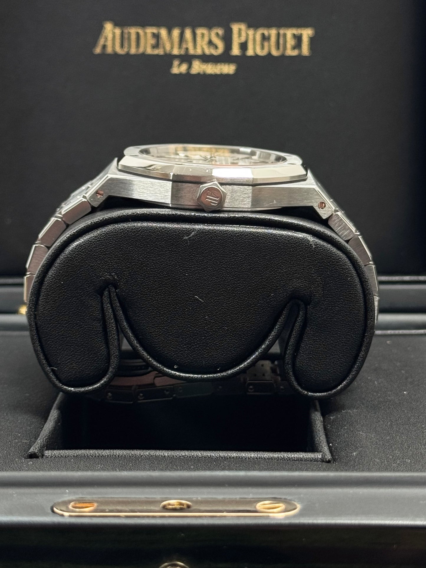 Audemars Piguet Royal Oak 41mm 15400ST / 2013 / Box & Archiv Extrakt / Top Zustand