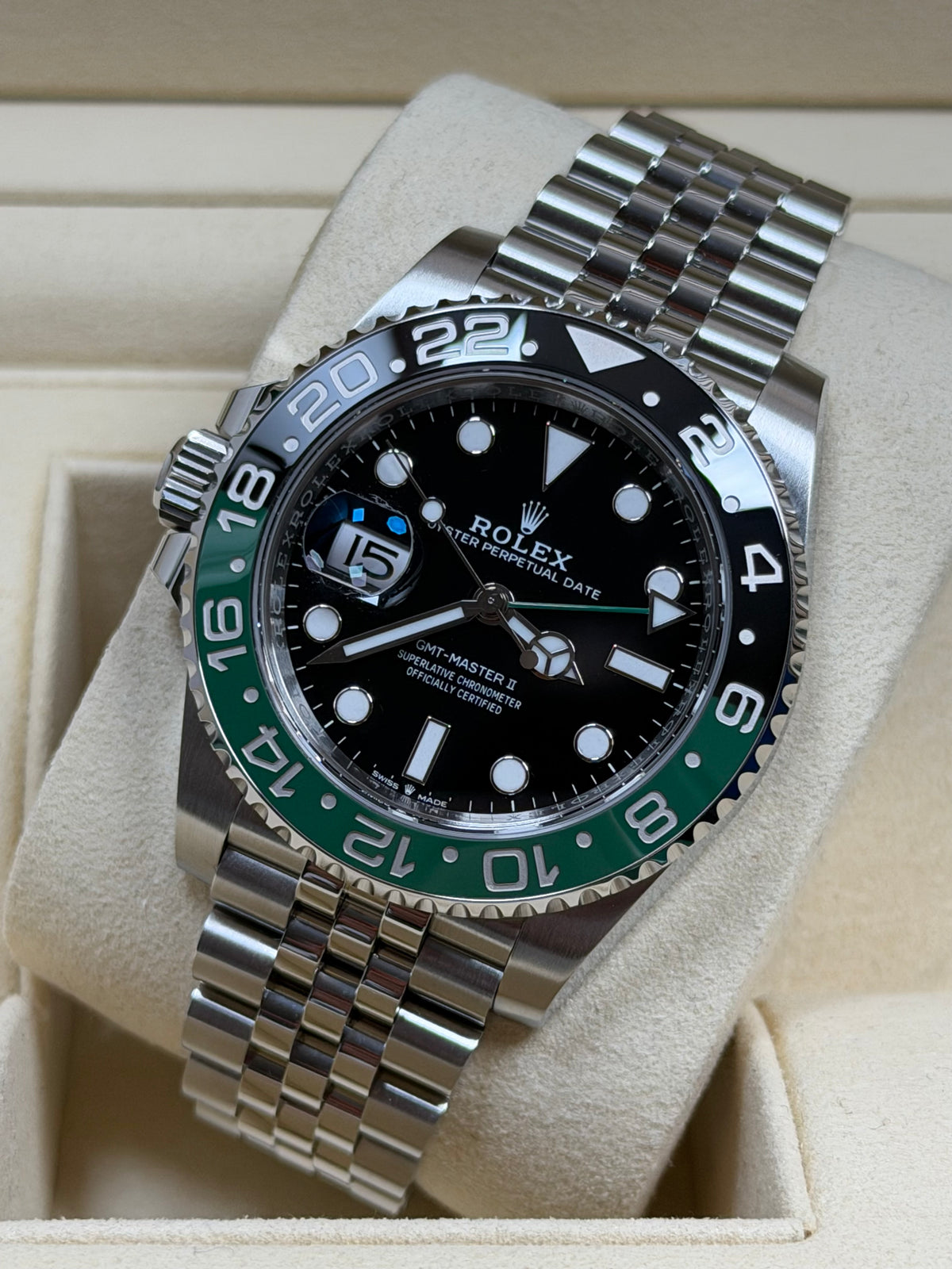 Rolex GMT Master 2 "Sprite" 126720VTNR / 2024 / Full Set / Ungetragen