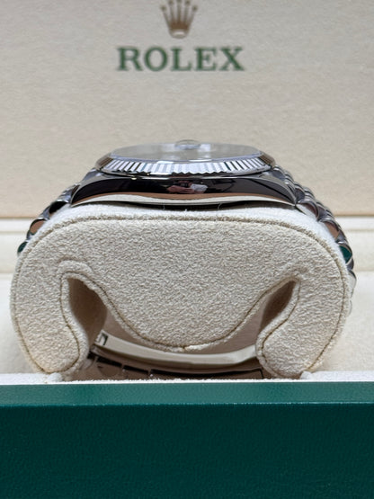 Rolex Datejust 41 126334 Wimbledon / 2019 / Full Set / Neuwertig