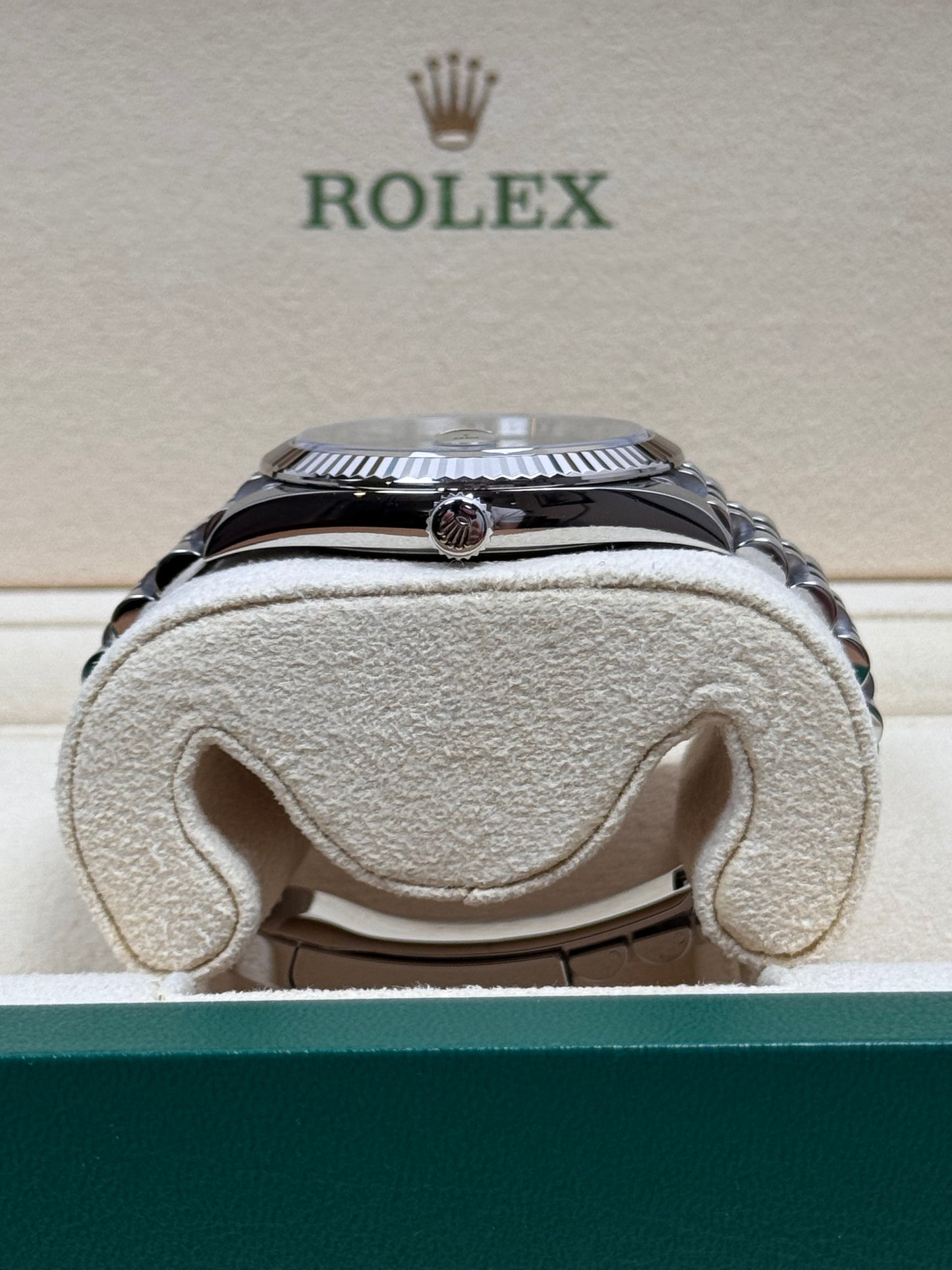 Rolex Datejust 41 126334 Wimbledon / 2019 / Full Set / Neuwertig