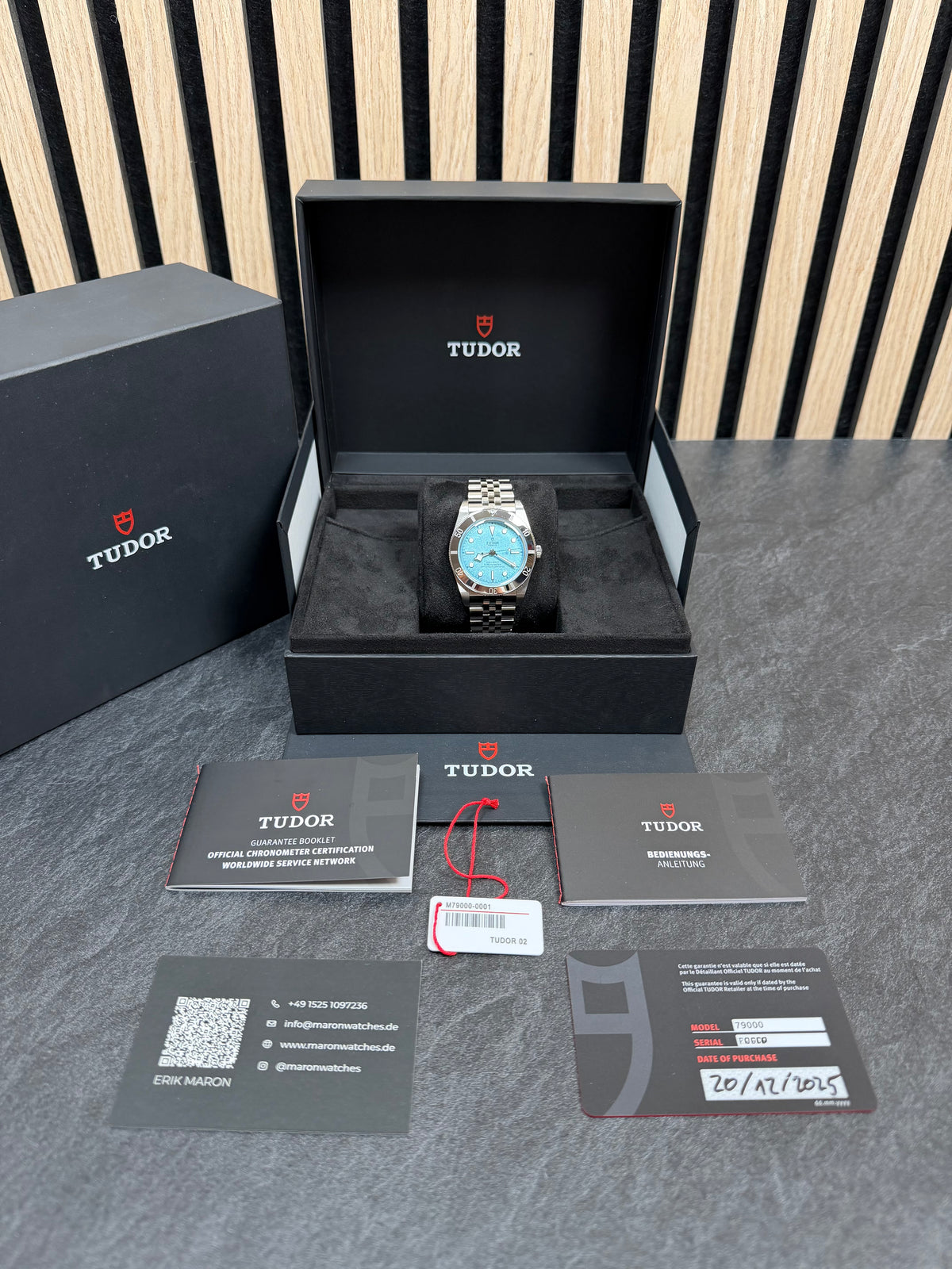 Tudor Black Bay 54 Blue Lagoon / 2025 / Full Set / Top Zustand