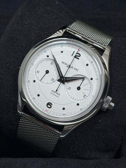 Montblanc Heritage Monopusher Chronograph / 2026 / Full Set / Top Zustand
