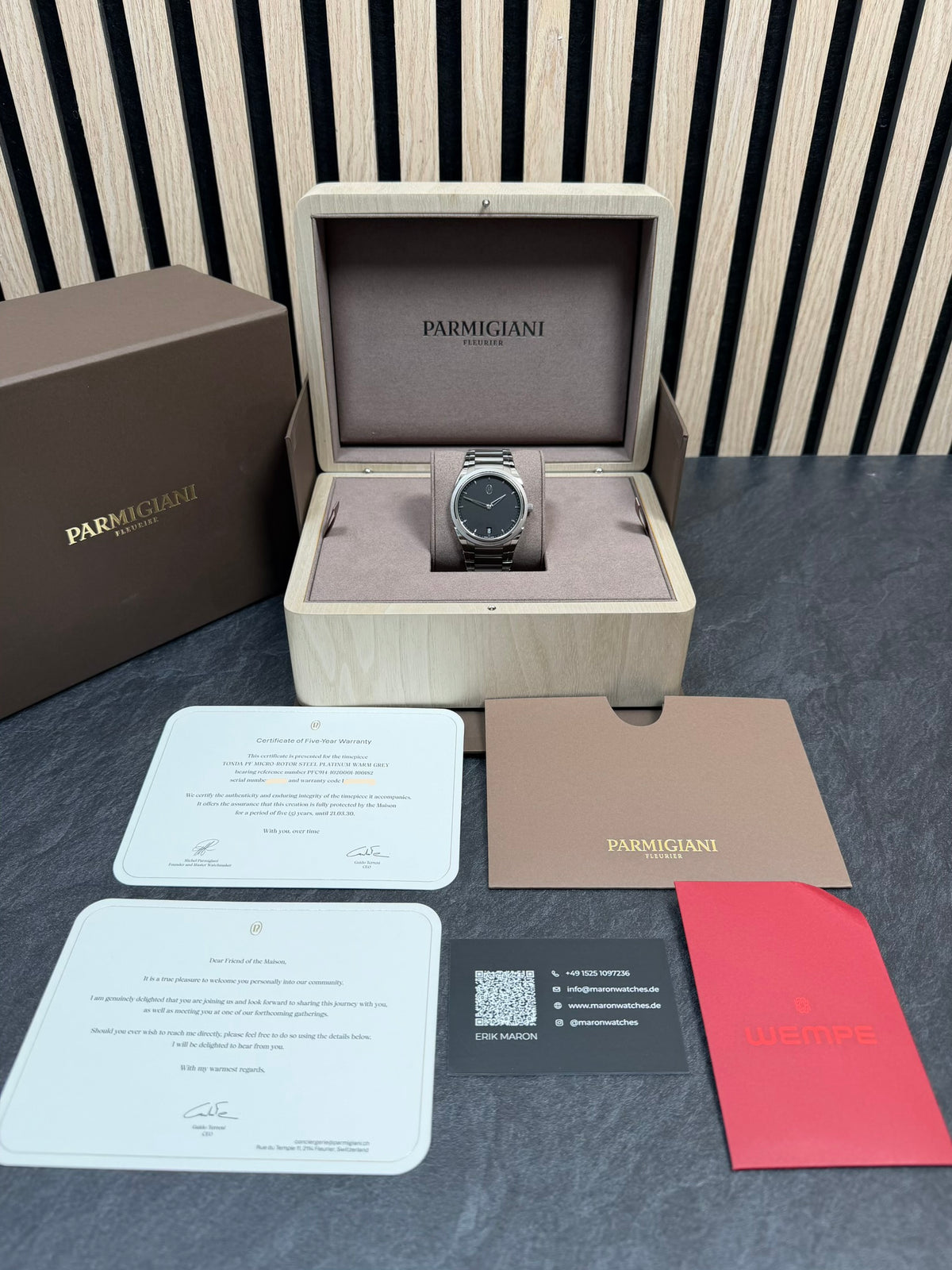 Parmigiani Fleurier Tonda Micro-Rotor / 2025 / Top Zustand