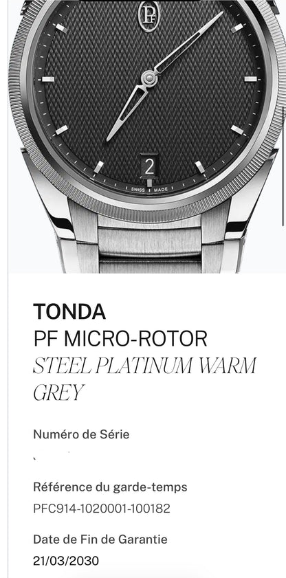 Parmigiani Fleurier Tonda Micro-Rotor / 2025 / Top Zustand