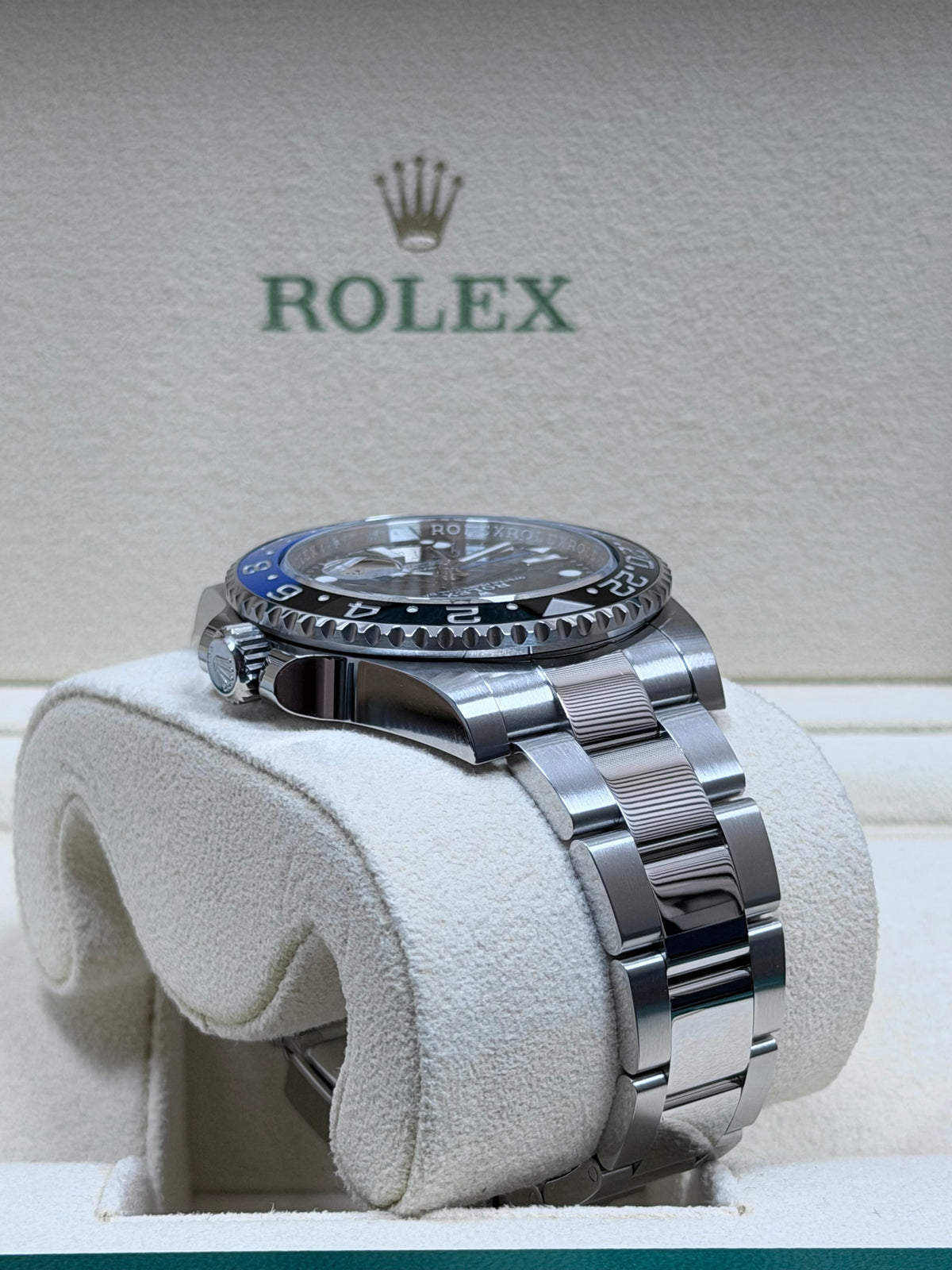 Rolex GMT Master 2 "Batman" 126710BLNR / 2023 / Full Set / Top Zustand