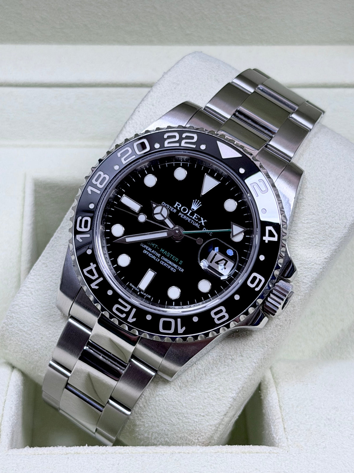 Rolex GMT Master 2 116710LN / 2007 / Full Set / Sehr gut