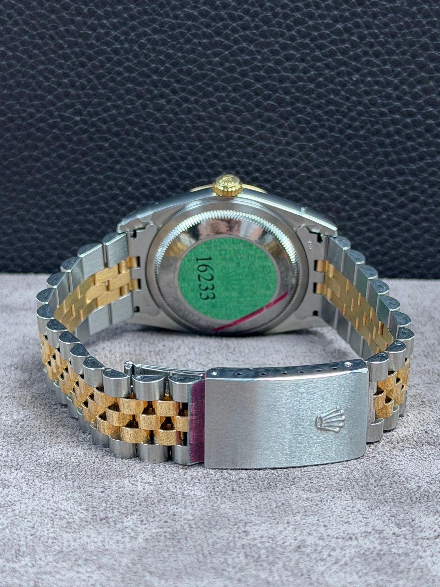 Rolex Datejust 36 Bicolor 16233 Diamant-Zifferblatt / 2004 / Full Set / NOS&Verlebt