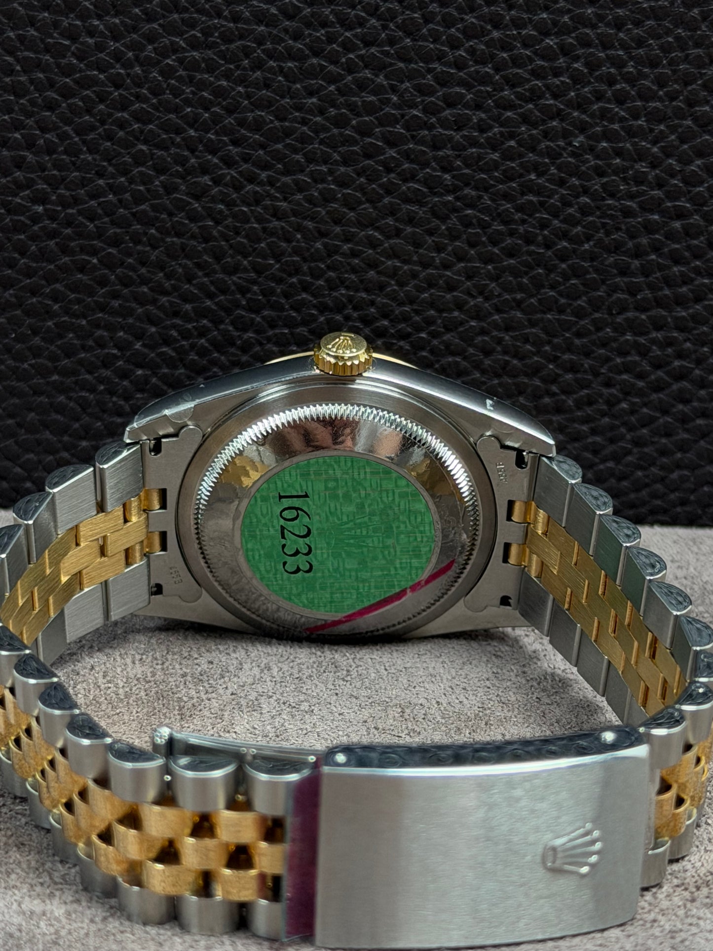 Rolex Datejust 36 Bicolor 16233 Diamant-Zifferblatt / 2004 / Full Set / NOS&Verlebt