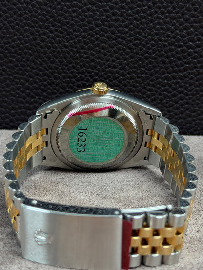 Rolex Datejust 36 Bicolor 16233 / 2004 / Full Set / Verklebt & NOS