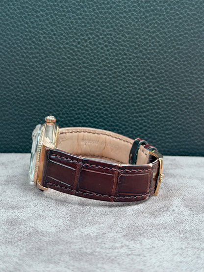 Rolex Oyster Perpetual Date 18k Rosegold / 1503 / 34mm / Top Zustand