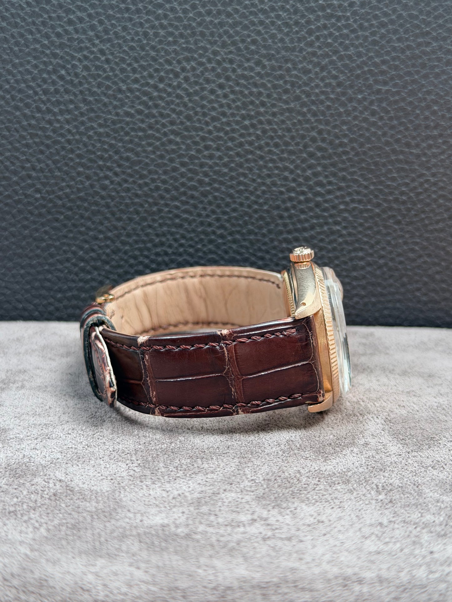 Rolex Oyster Perpetual Date 18k Rosegold / 1503 / 34mm / Top Zustand