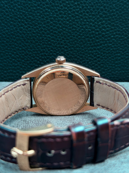 Rolex Oyster Perpetual Date 18k Rosegold / 1503 / 34mm / Top Zustand