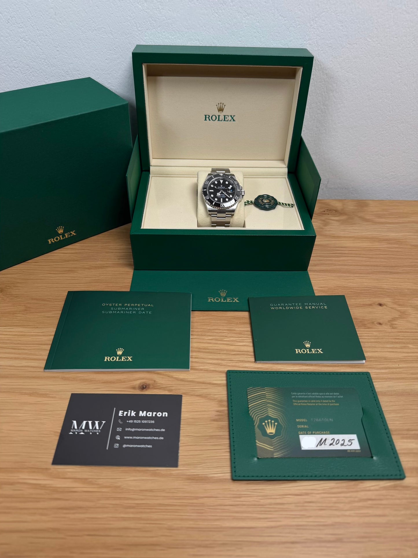 Rolex Submariner Date 41 126610LN / 2025 / Full Set / Ungetragen