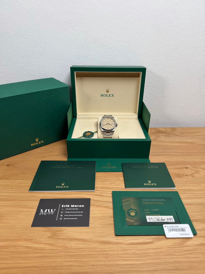 Rolex Oyster Perpetual 41 Beige 134300 / 2025 / Full Set / Neuwertig