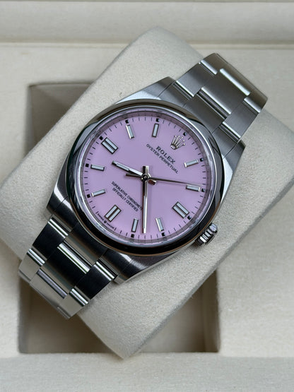 Rolex Oyster Perpetual 36 126000 Candy Pink / 2025 / Full Set / Ungetragen