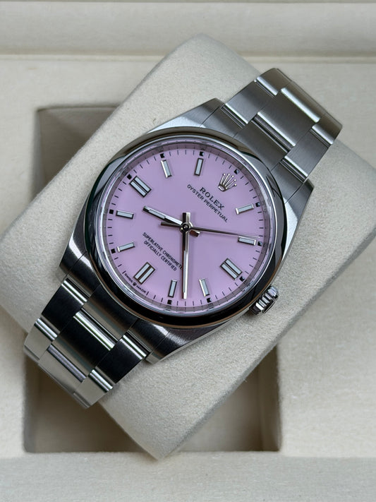 Rolex Oyster Perpetual 36 126000 Candy Pink / 2025 / Full Set / Ungetragen