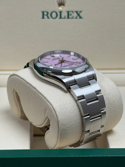 Rolex Oyster Perpetual 36 126000 Candy Pink / 2025 / Full Set / Ungetragen