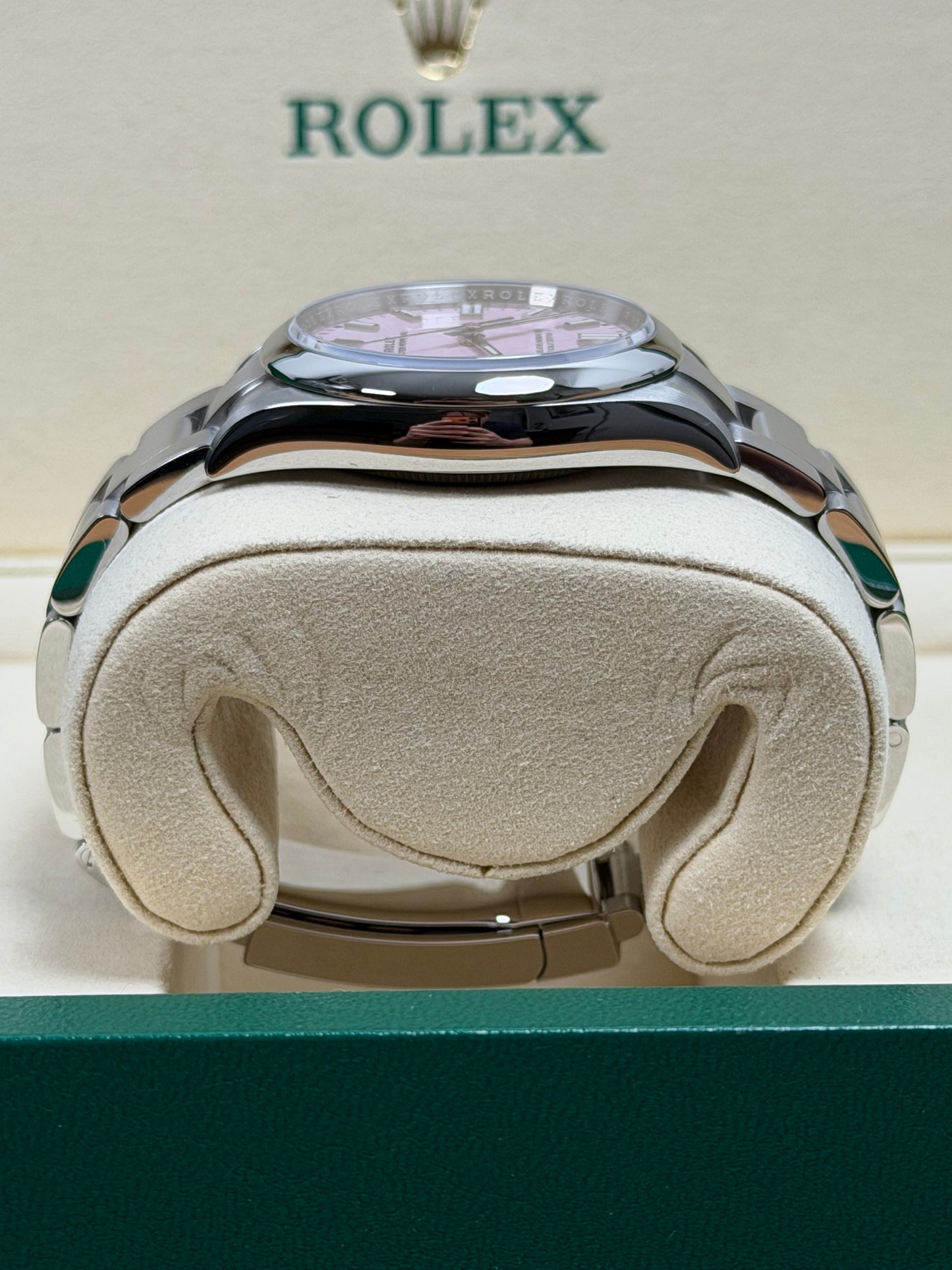 Rolex Oyster Perpetual 36 126000 Candy Pink / 2025 / Full Set / Ungetragen
