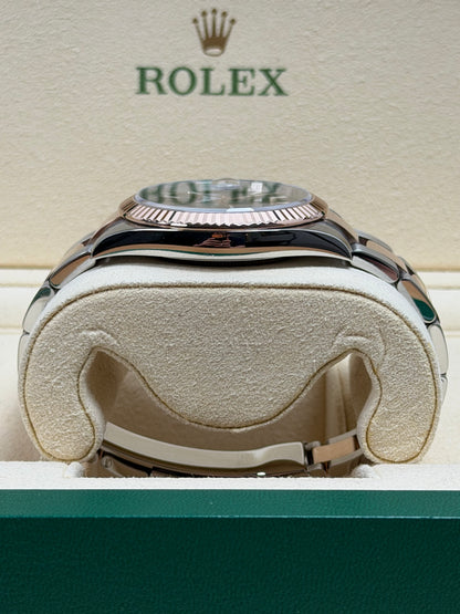 Rolex Datejust 41 126331 Stahl & Roségold Choco / 2018 / Full Set / Sehr gut