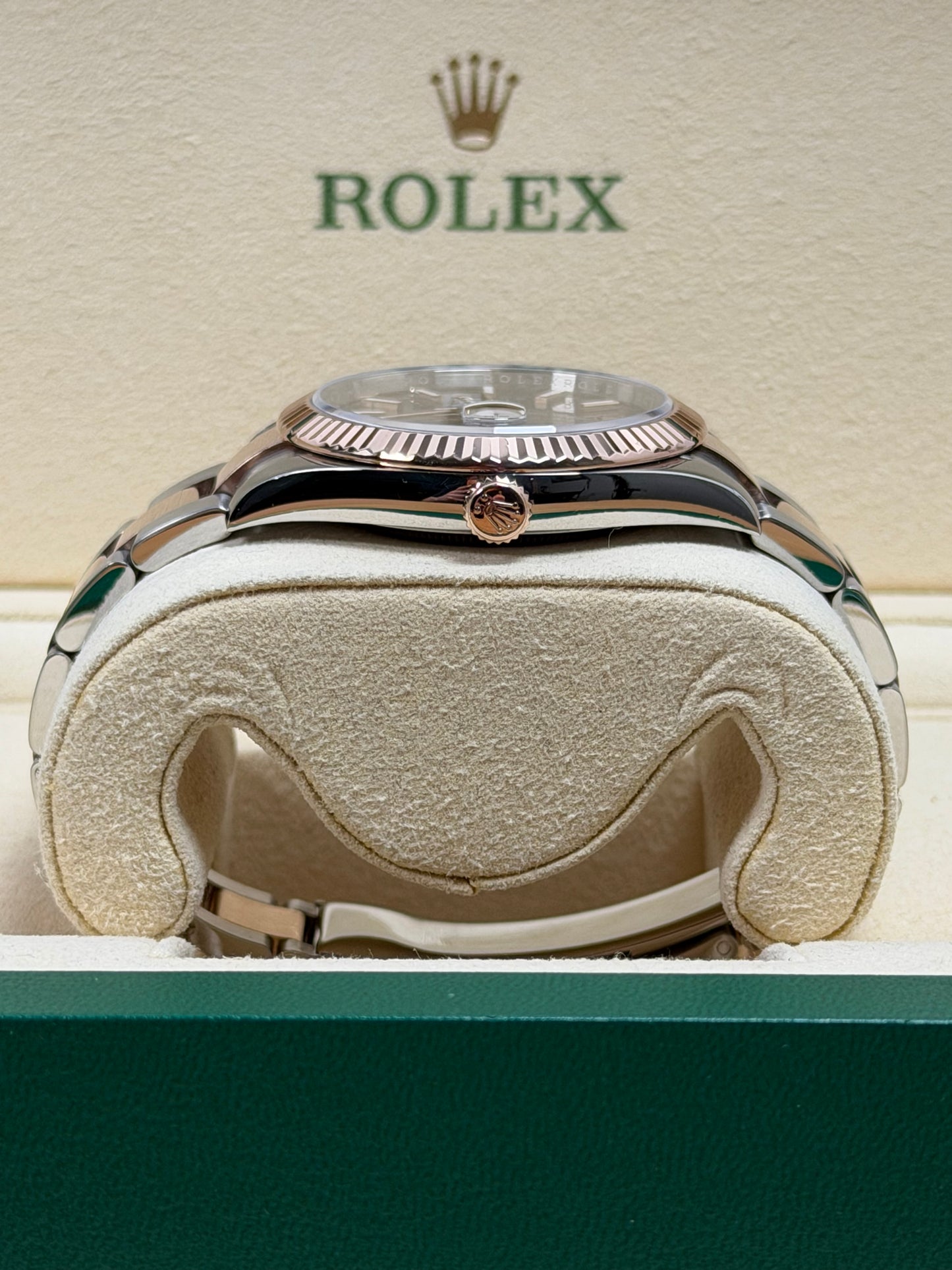 Rolex Datejust 41 126331 Stahl & Roségold Choco / 2018 / Full Set / Sehr gut