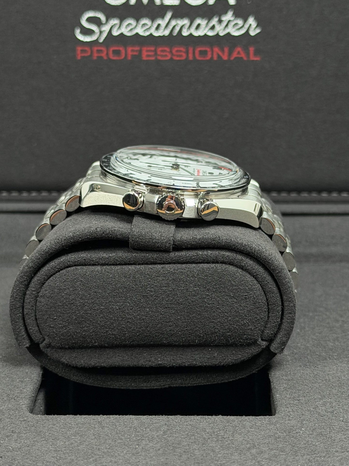 Omega Speedmaster Moonwatch Professional Weiß / 2025 / Full Set / Neuwertig