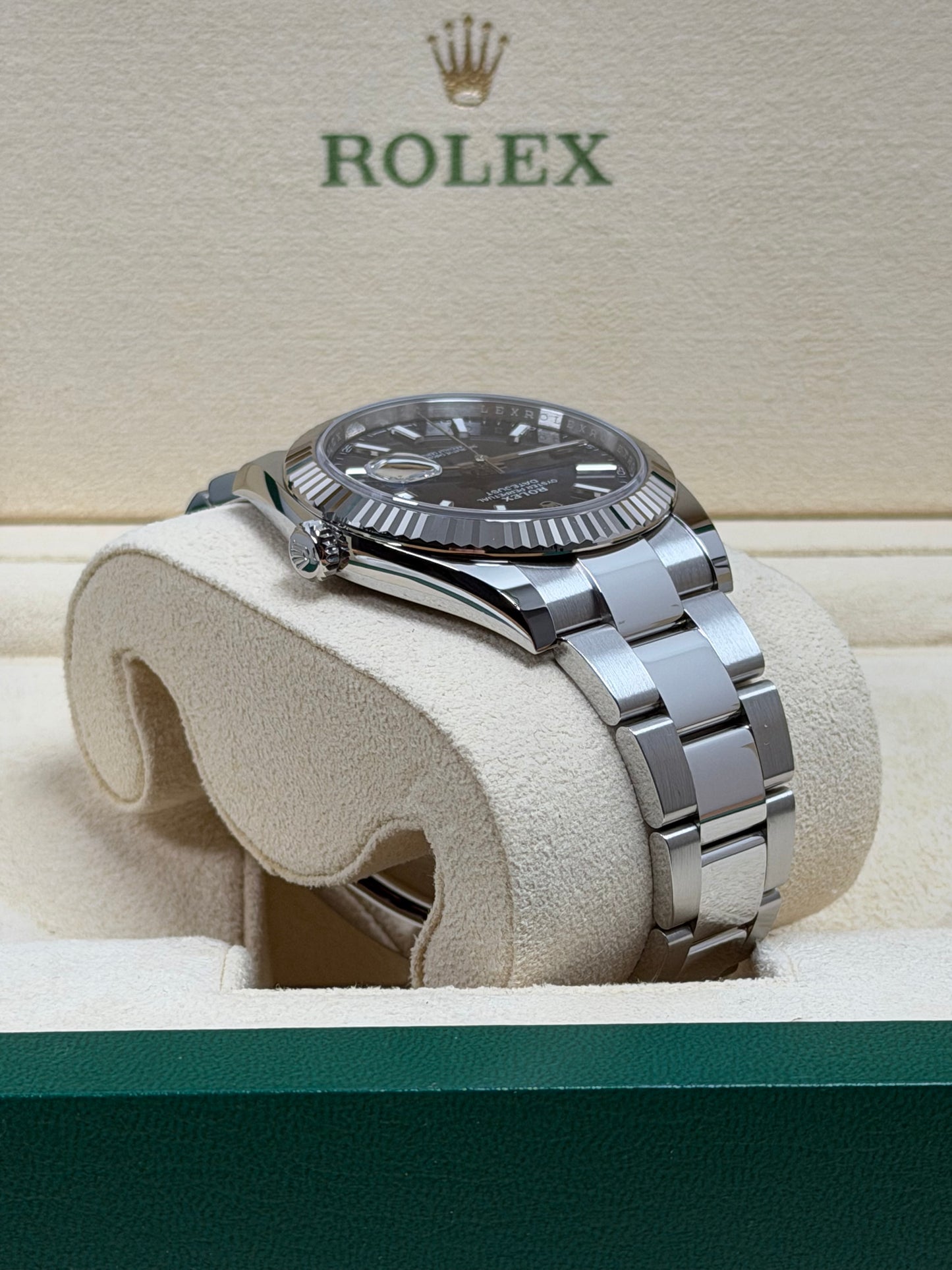 Rolex Datejust 41 126334 Blau / 2024 / Full Set / Top Zustand