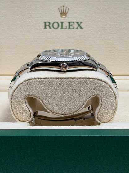 Rolex Datejust 41 126334 Blau / 2024 / Full Set / Top Zustand