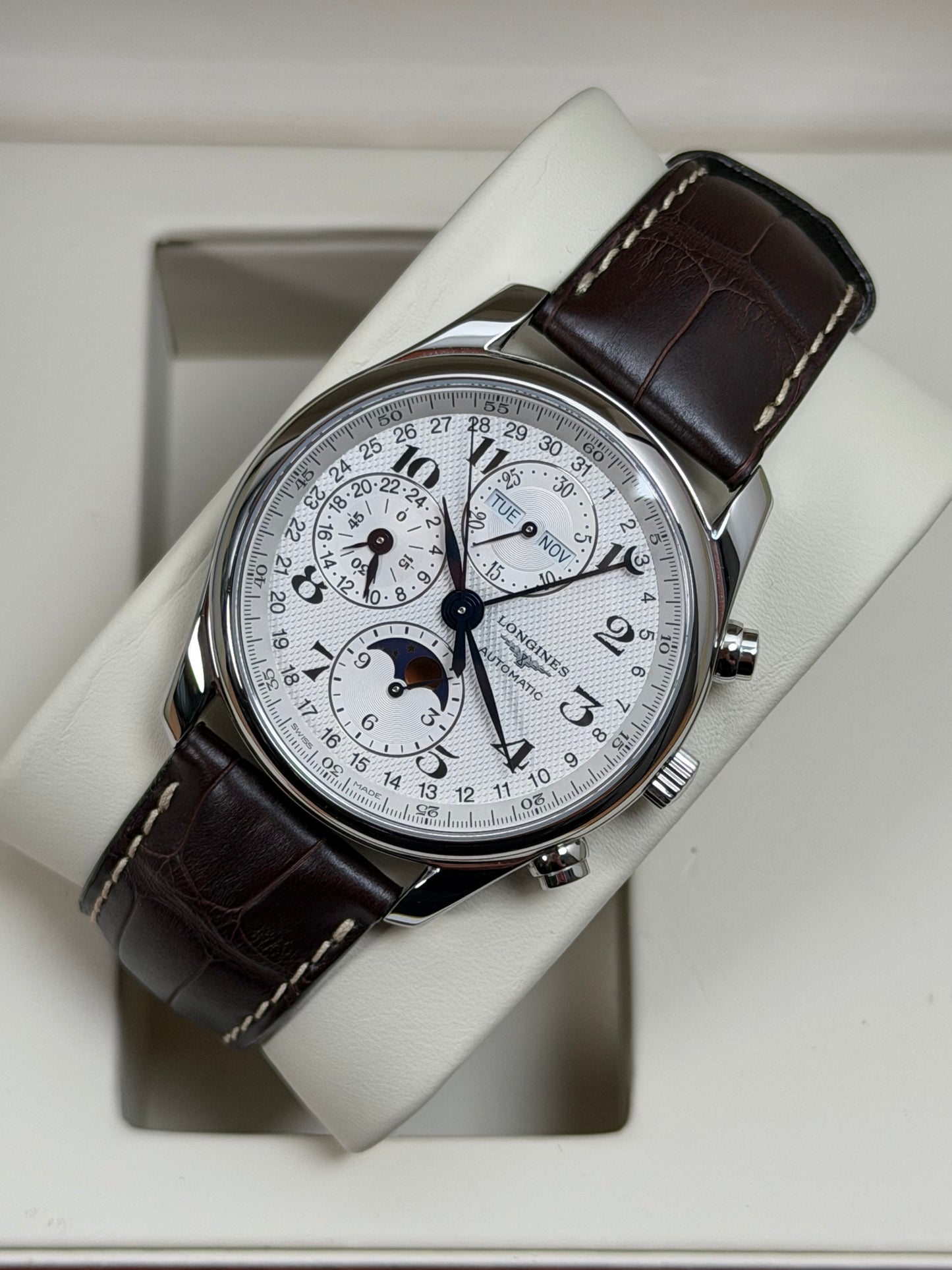 Longines Master Collection Chrono Moonphase / 2023 / Full Set / Top Zustand