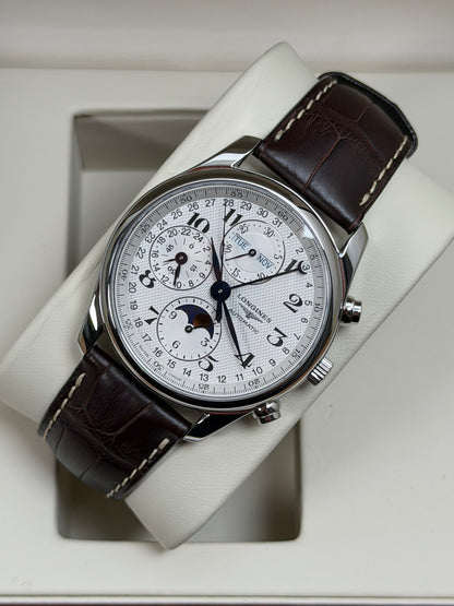 Longines Master Collection Chrono Moonphase / 2023 / Full Set / Top Zustand